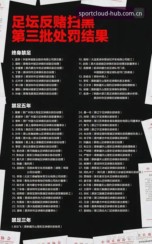 足协禁足令 vs 行业净化：第三批名单深度解析，云体育用户如何看懂这场足球反腐风暴？